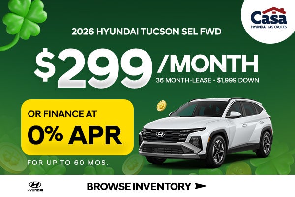 New 2026 Hyundai Tucson SEL FWD