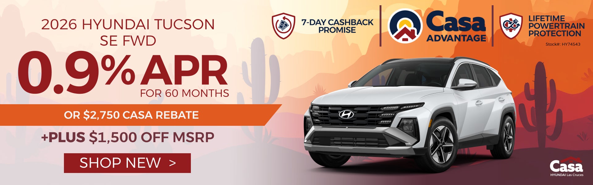 2026 Hyundai Tucson SE FWD